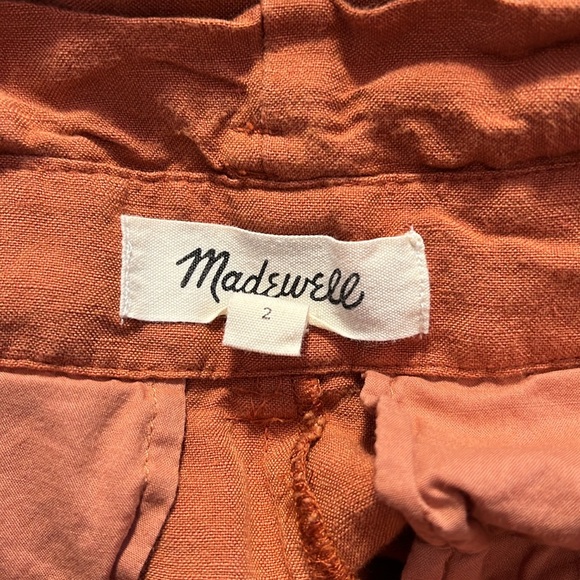 Madewell Linen Pants - size 2 - Picture 6 of 12